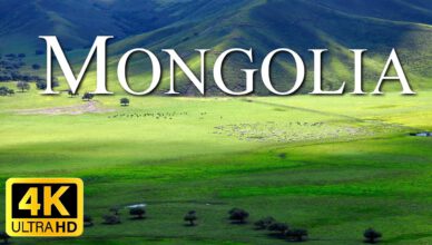 Mongolia 4K Nature Relaxation Film - Relaxing Music Meditation